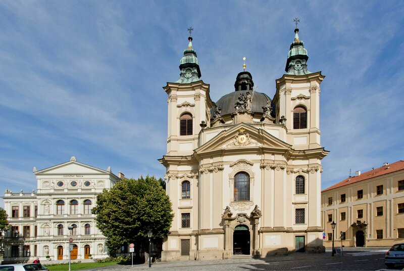 Barokní kostel sv. Jana Křtitele