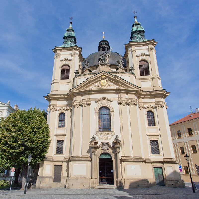 Barokní kostel sv. Jana Křtitele